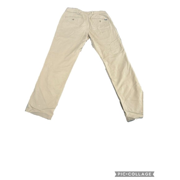 NWT Abercrombie & Fitch Tan Khaki Pants Straight Stretch Mens Size 32 x 32 - Picture 7 of 7